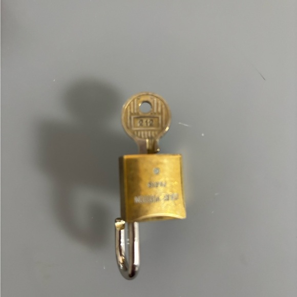 Louis Vuitton #212 Padlock with Key - Picture 3 of 4